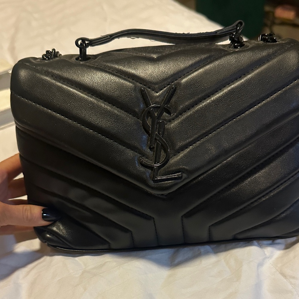 Black Quilted Shoulder Bag